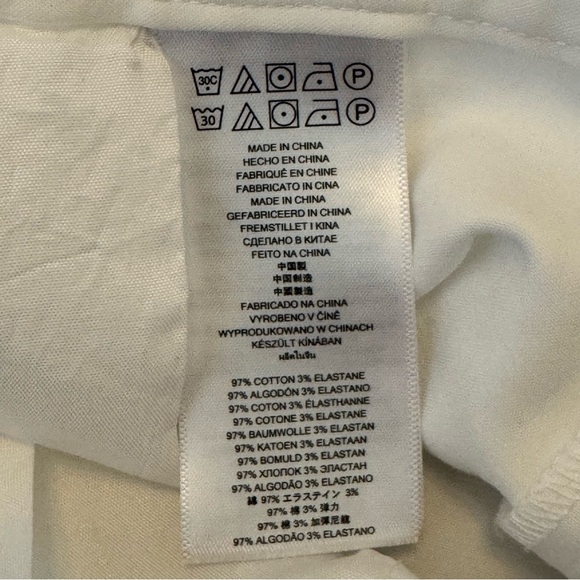 MICHAEL Michael Kors Women’s White Bermuda Shorts Size 8 - Picture 6 of 6